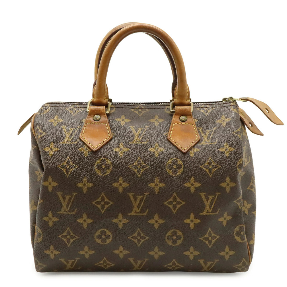 LOUIS VUITTON Monogram Speedy brown Boston Bag Handbag